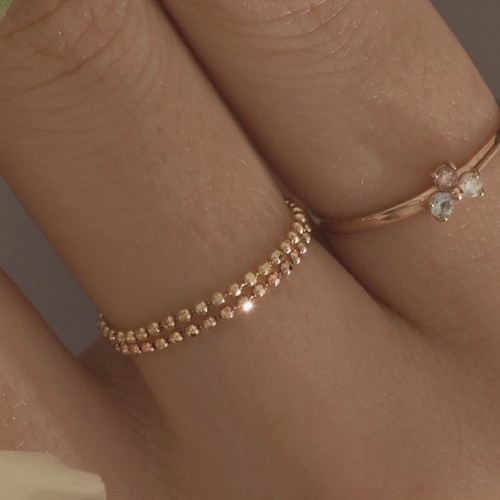 14k 모니카 체인반지