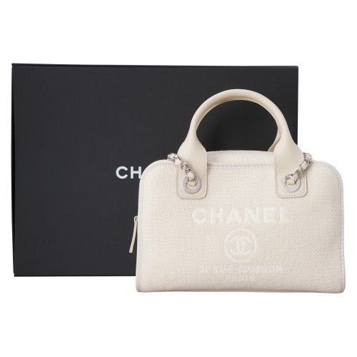 CHANEL(USED)샤넬 도빌 볼링백