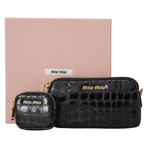 MIU MIU(USED)미우미우 5BP071 크로스 더블백