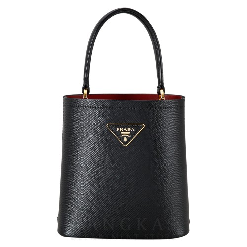 PRADA(USED)프라다 1BA217 사피아노 파니에 탑 핸들백